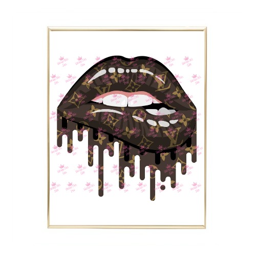 Louis Vuitton Logo Fashion Wall Art Print