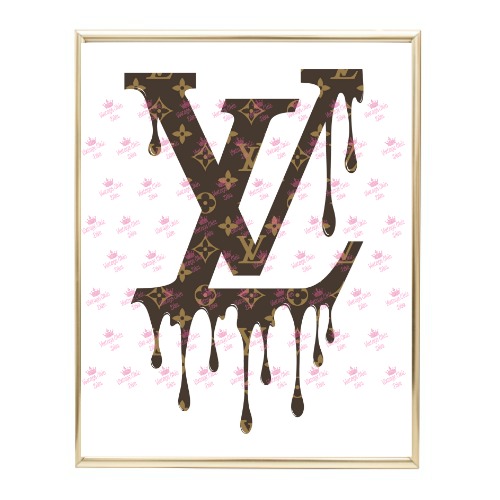 Louis Vuitton Logo Fashion Wall Art Print