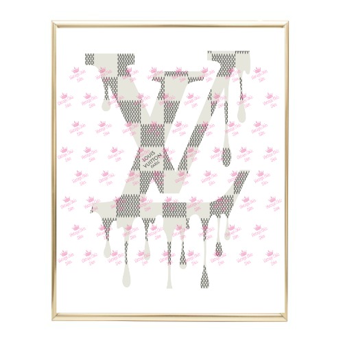 Louis Vuitton Logo Fashion Wall Art Print