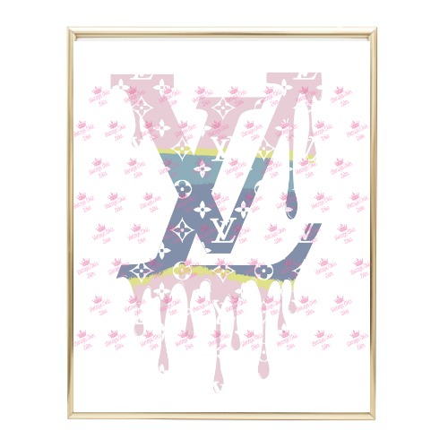 Louis Vuitton Logo Fashion Wall Art Print