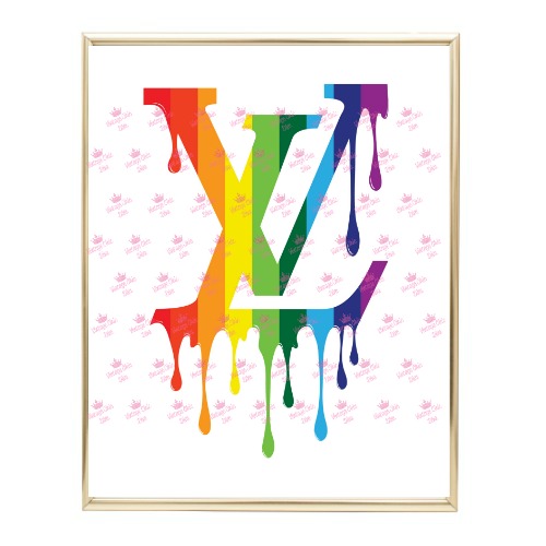 Louis Vuitton Logo Fashion Wall Art Print