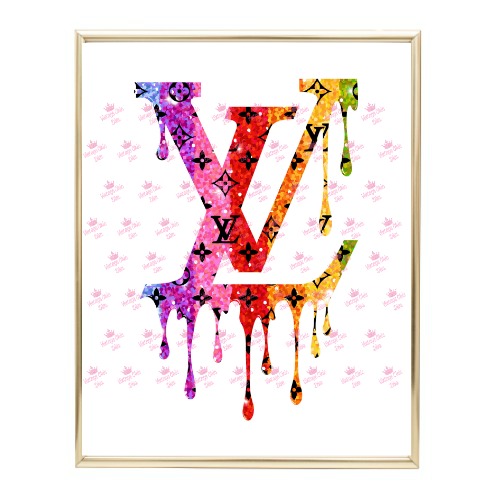 Louis Vuitton Logo Fashion Wall Art Print