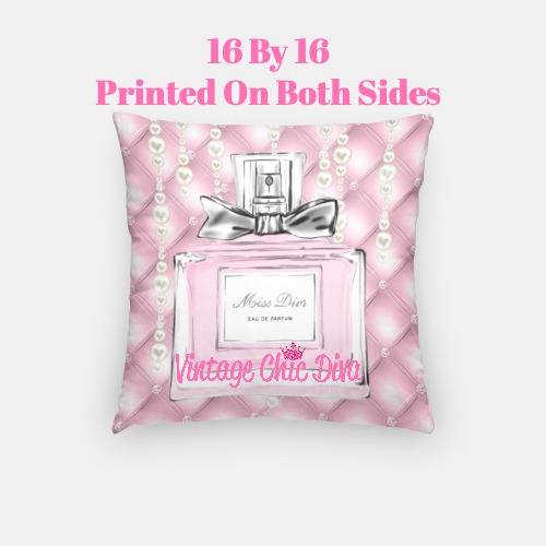 Miss Dior Perfume5 Pillow Case-