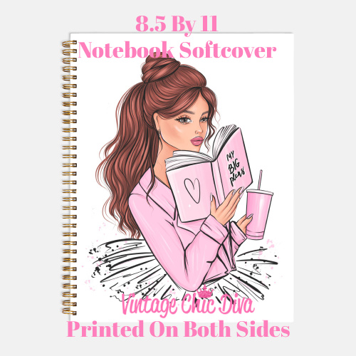 My Big Plans Girl12 Notebook-