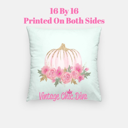 Pastel Pumpkins12 Pillow Case-