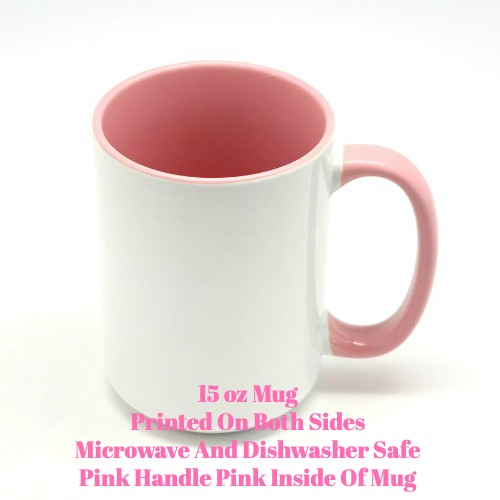 Pink Love Fashion Girl15 Coffee Mug-