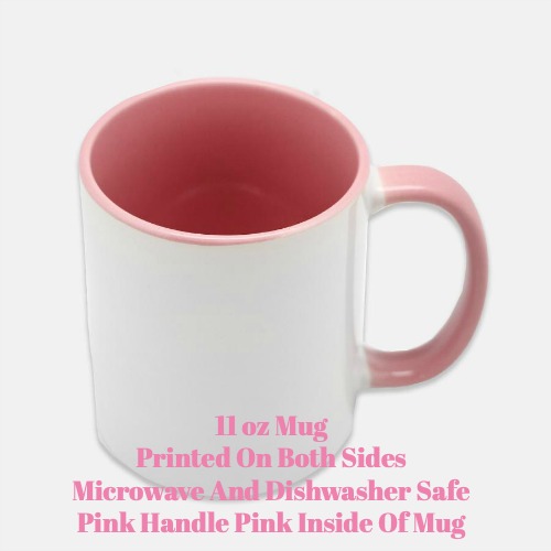 Pink Love Chanel Starbuck Set25 Coffee Mug-