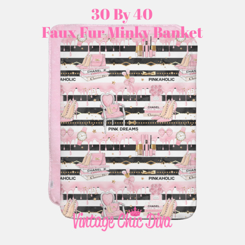 Pinkaholic6 Blanket-