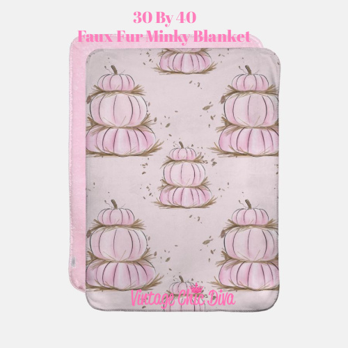 Pink Fall Love6 Blanket-