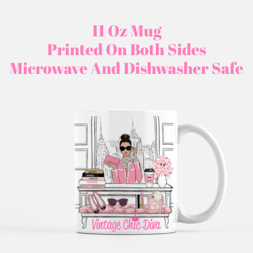 Pink Girl Boss9 Coffee Mug-