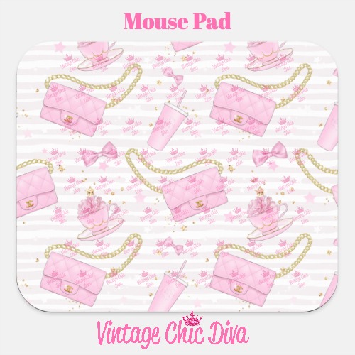 Pink Glam10 Mouse Pad-
