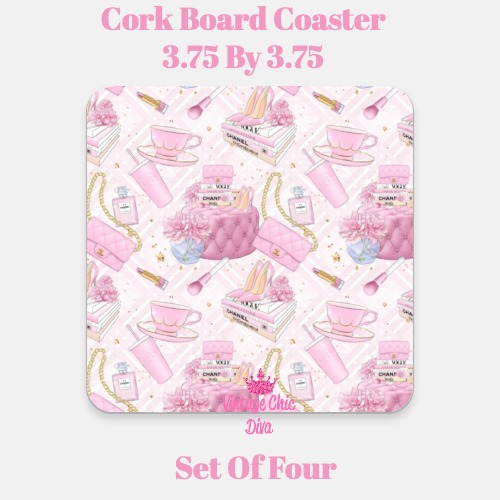 Pink Glam11 Coaster-