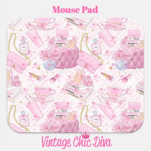Pink Glam11 Mouse Pad-