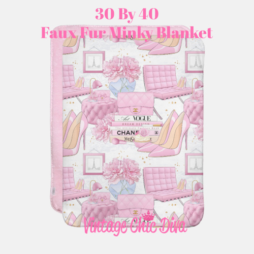 Pink Glam4 Blanket-