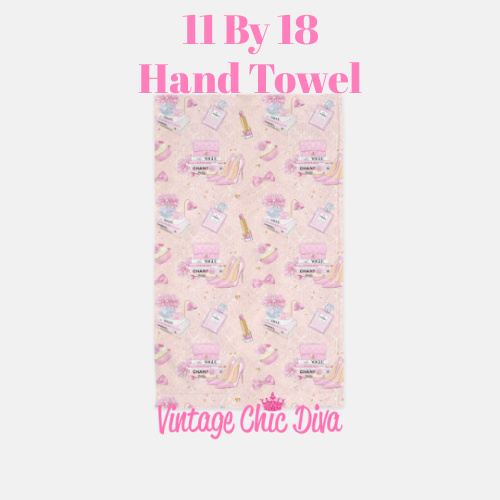 Pink Glam5 Hand Towel-