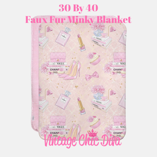Pink Glam6 Blanket-