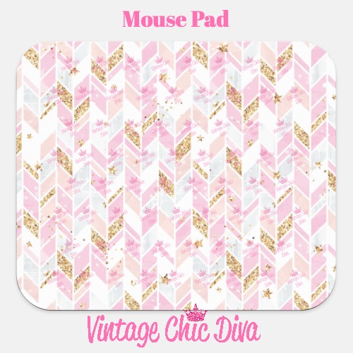 Pink Glam8 Mouse Pad-