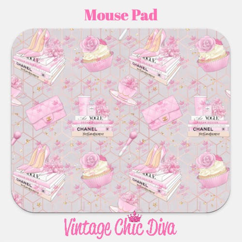 Pink Glam9 Mouse Pad-