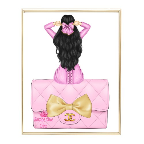 Pink Glam Fashion Girl Set 22 Wh Bg-