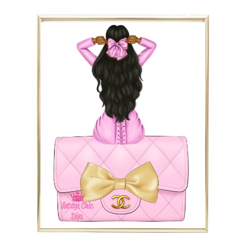 Pink Glam Fashion Girl Set 25 Wh Bg-