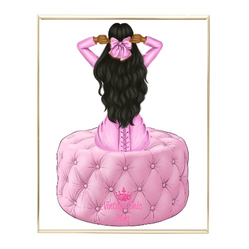 Pink Glam Fashion Girl Set 5 Wh Bg-