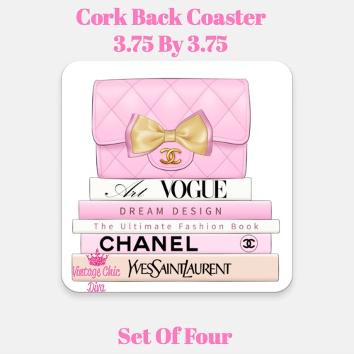 Pink Glam Set9 Coaster-