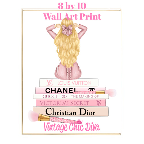 Fashion Girl Fashion Wall Art Print