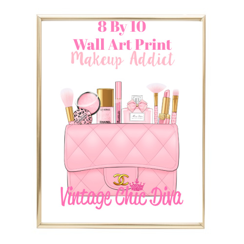 Pink Love Makeup Bag10-