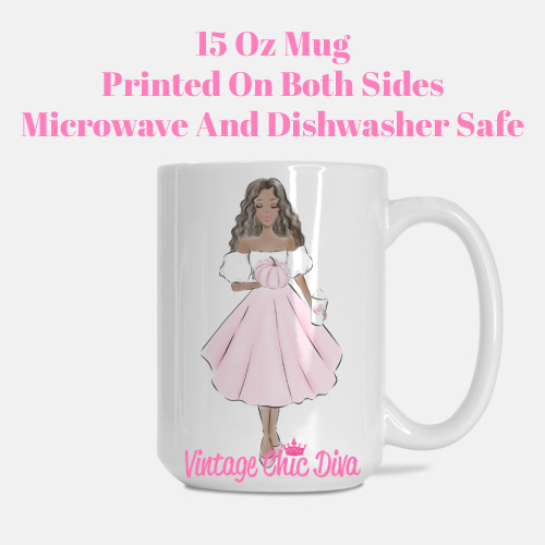 Pink Pumpkin Girl5 Coffee Mug-