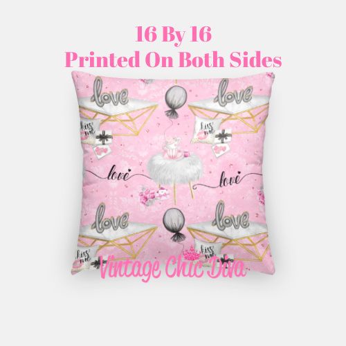 Pink Sweet Fashion10 Pillow Case-