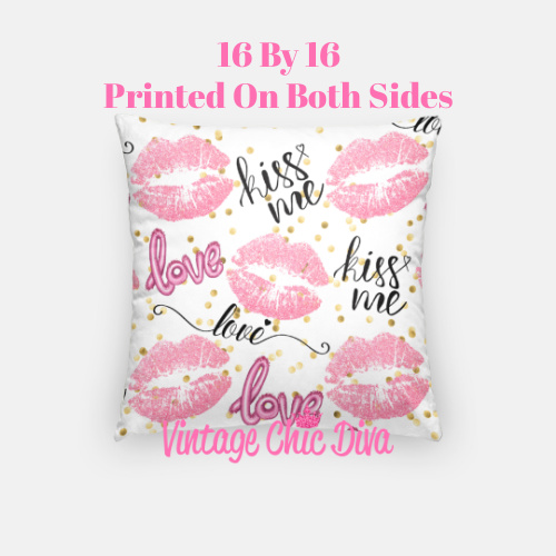 Pink Sweet Fashion11 Pillow Case-