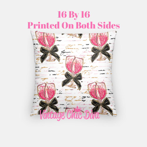 Pink Sweet Fashion15 Pillow Case-