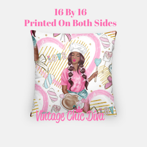 Pink Sweet Fashion18 Pillow Case-