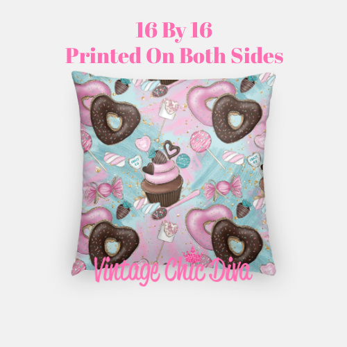 Pink Sweet Fashion19 Pillow Case-