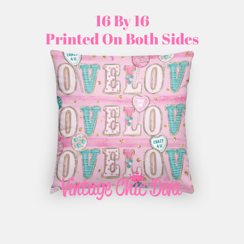 Pink Sweet Fashion23 Pillow Case-