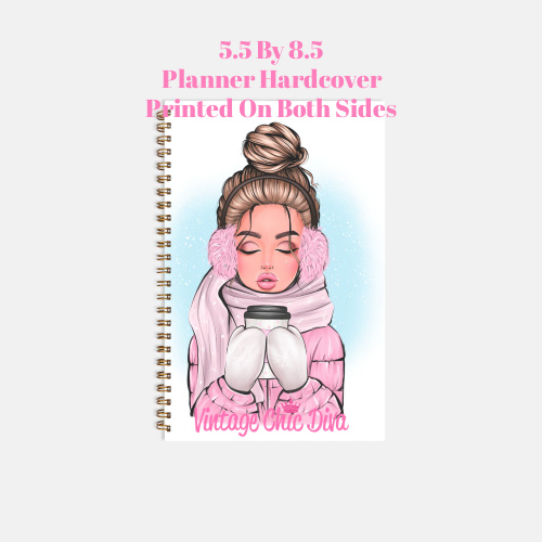 Pink Winter Girl14 Planner-