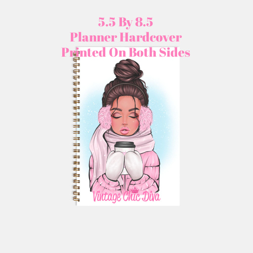 Pink Winter Girl16 Planner-