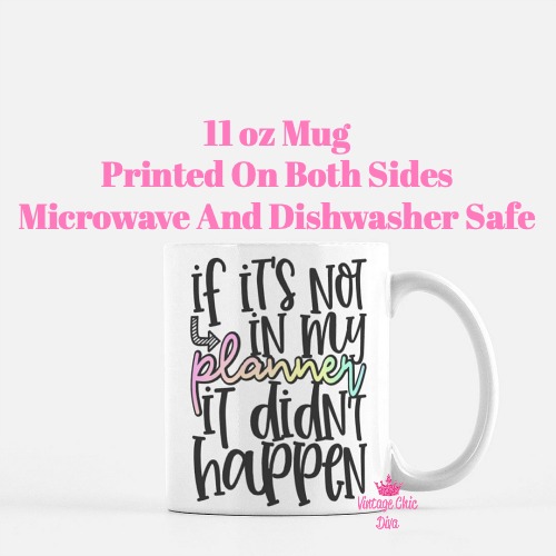 Planner Quote2 Coffee Mug-