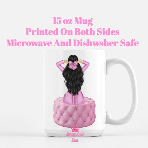 Pretty In Pink Girl2 Coffee Mug-