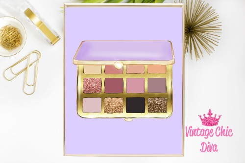 Makeup wall art print