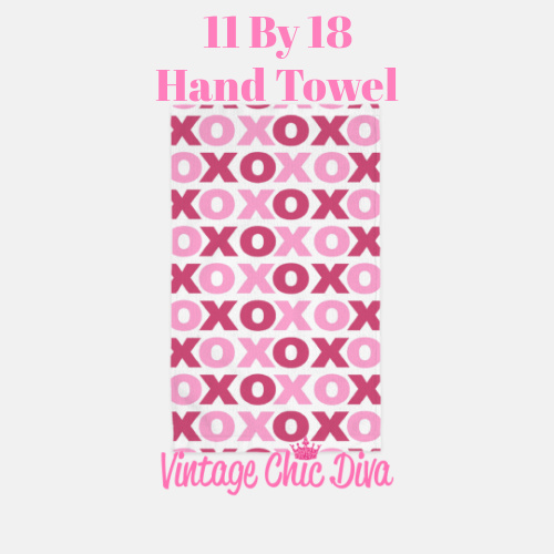 Valentine Design2 Hand Towel-