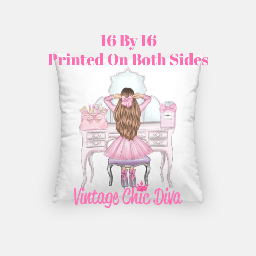 Vanity Girl28 Pillow Case-