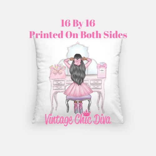 Vanity Girl29 Pillow Case-