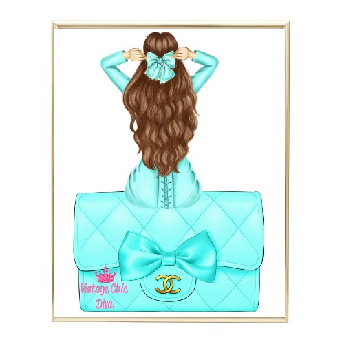 Aqua Glam Fashion Girl Set16 Wh Bg-