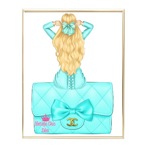 Aqua Glam Fashion Girl Set18 Wh Bg-