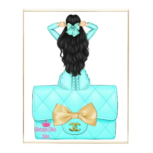 Aqua Glam Fashion Girl Set22 Wh Bg-