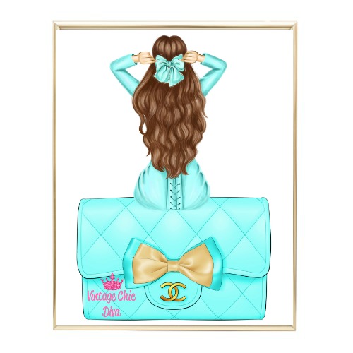 Aqua Glam Fashion Girl Set26 Wh Bg-