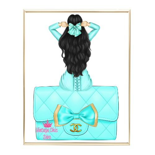 Aqua Glam Fashion Girl Set32 Wh Bg-