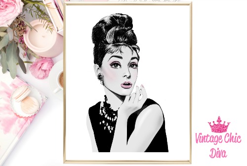 Audrey Pink White Background-