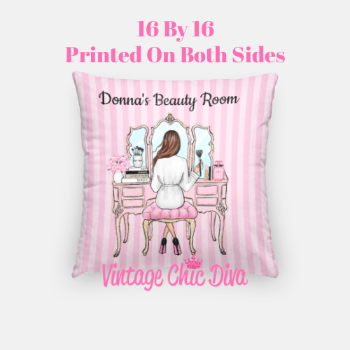 Beauty Room Girl11 Pillow Case-